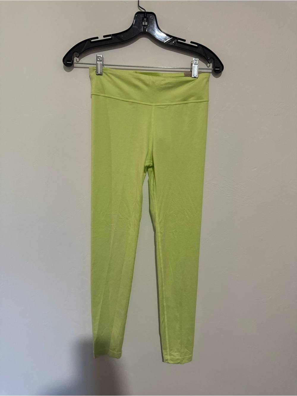 NWT Nike Girls One Dri-FIT High Rise Leggings L Neon Volt Yellow Tight